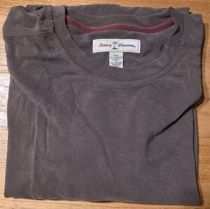 Tommy Bahama Men's Dark Brown Short Sleeve Tee